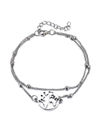 YouBella Jewellery Bohemian Anklet for Girls and Women (Silver) (YBANK_60004)